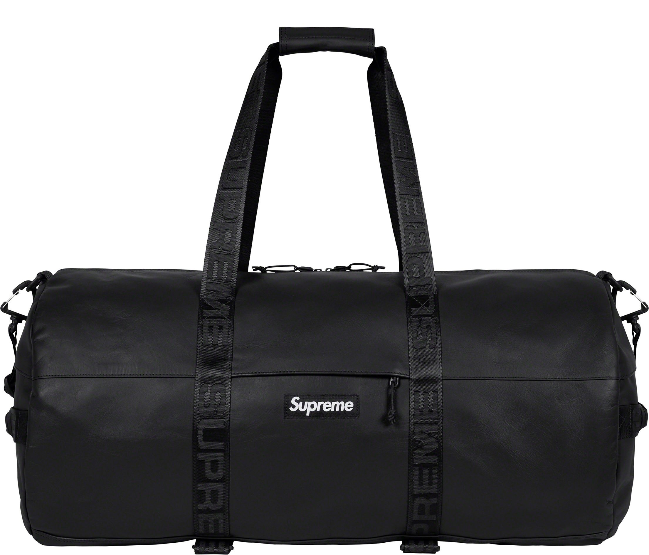 Leather Large Duffle Bag view 16